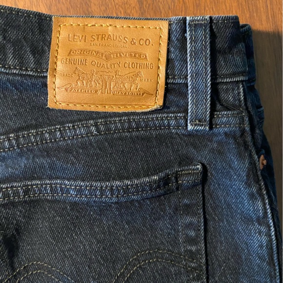 Levi’s Wedgie Black Straight Leg Jean - Picture 5 of 6